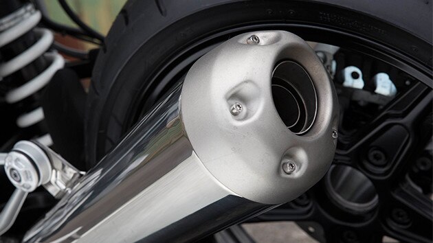 R nineT Racer exhaust system