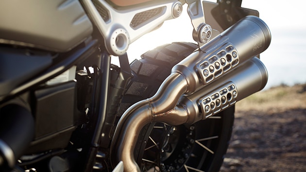 R nineT Scrambler exhaust system
