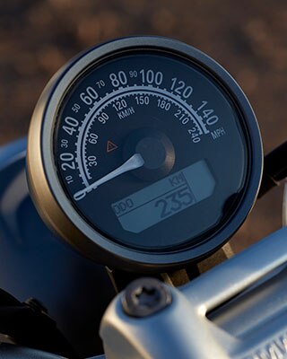 R nineT Scrambler speedometer