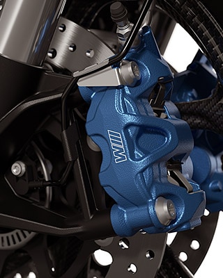 M brake of the M 1000 R