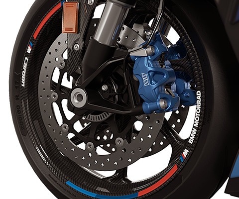 M 1000 R M Carbon wheels