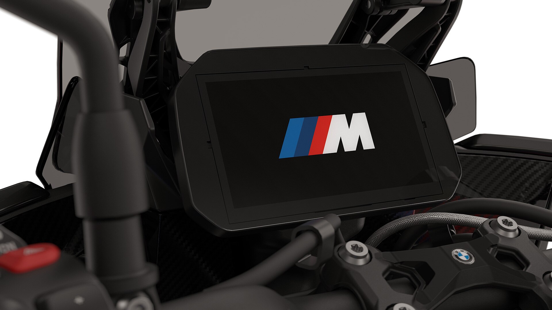 TFT display with M start-up animation of the M 1000 XR from BMW Motorrad