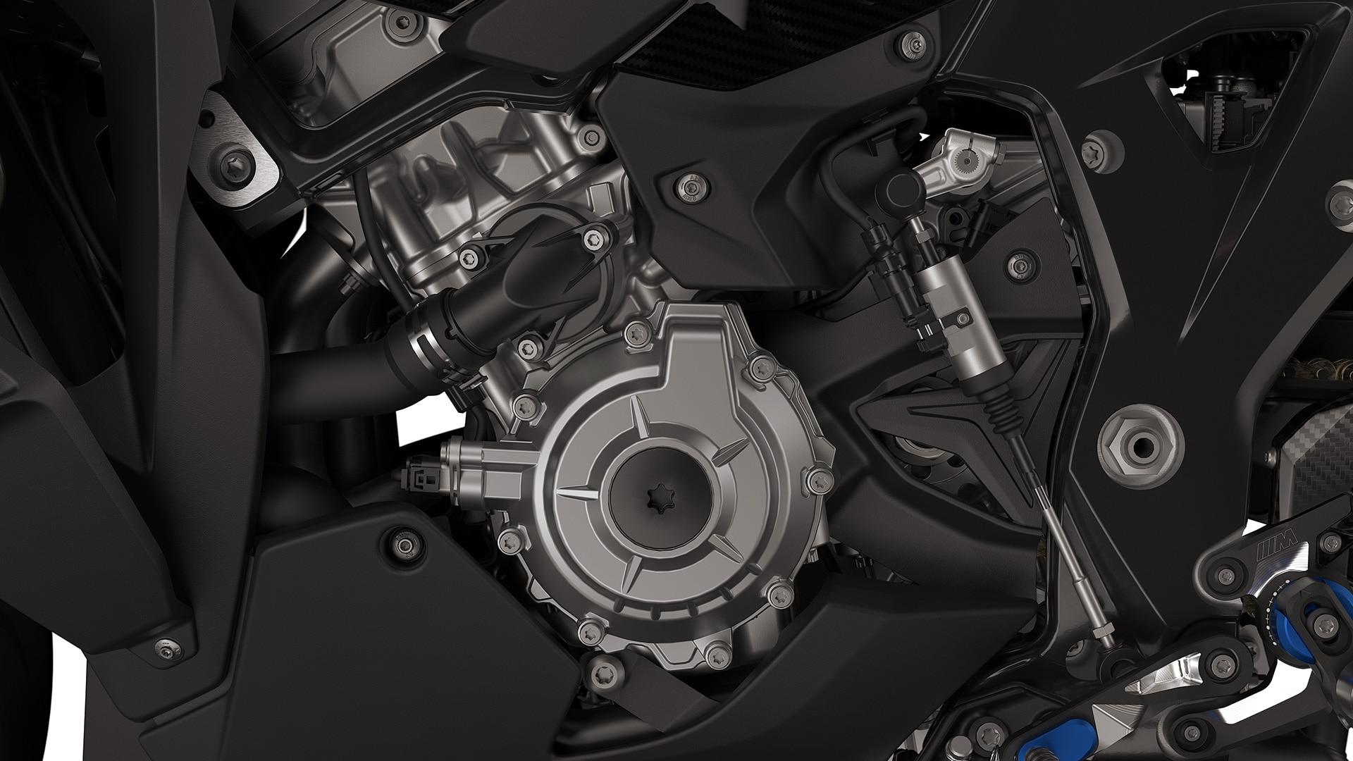 The ShiftCam engine of the M 1000 XR from BMW Motorrad