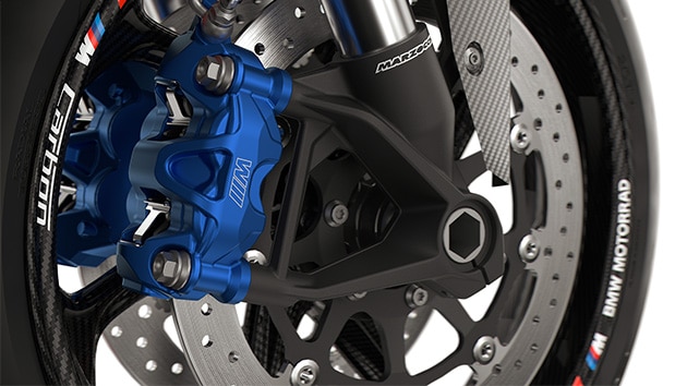The M brake of the M 1000 XR from BMW Motorrad