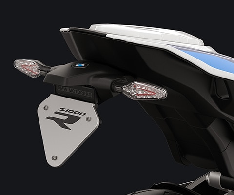 Short number plate carrier