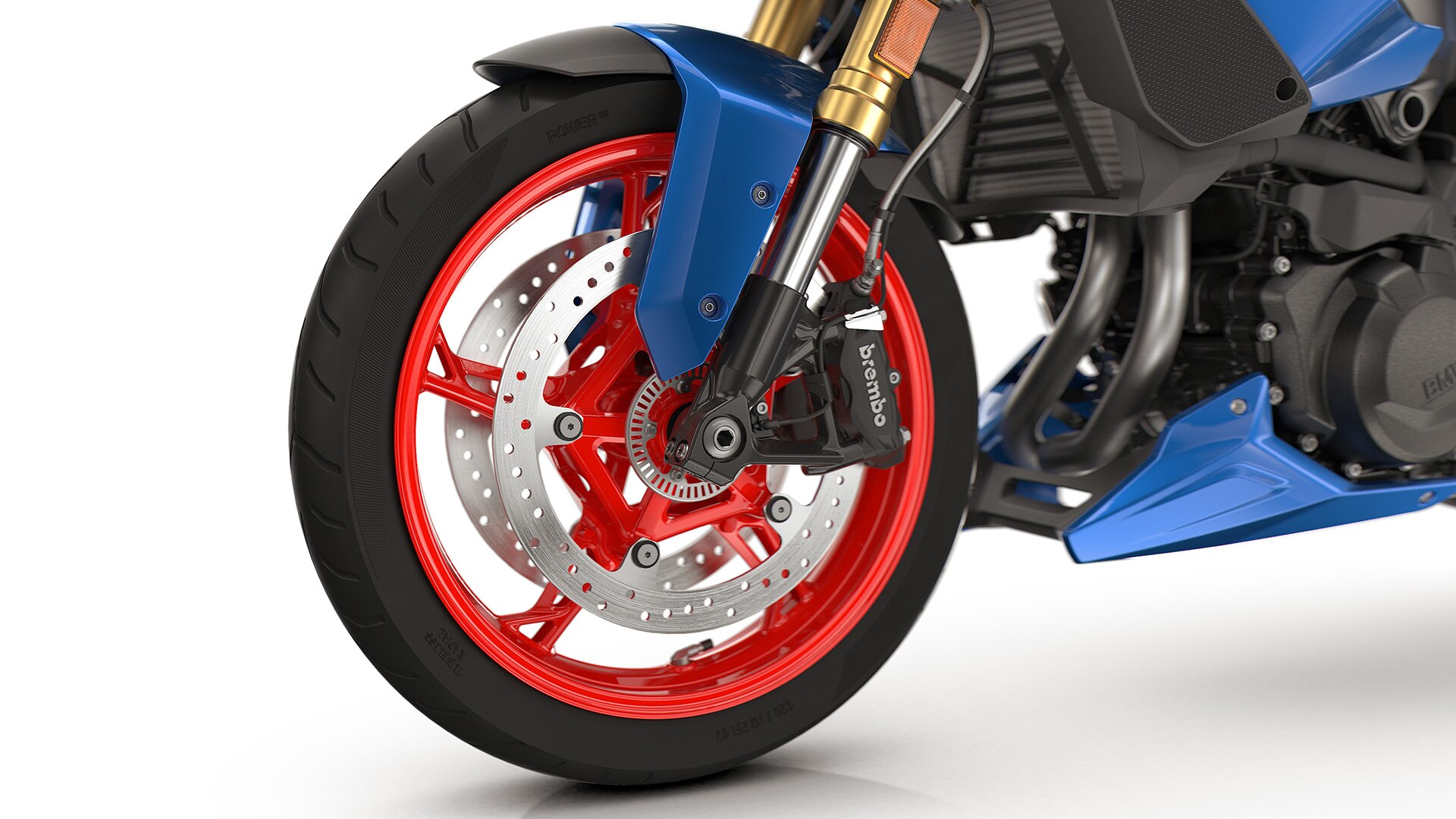 The wheel rims of the F 900 XR from BMW Motorrad
