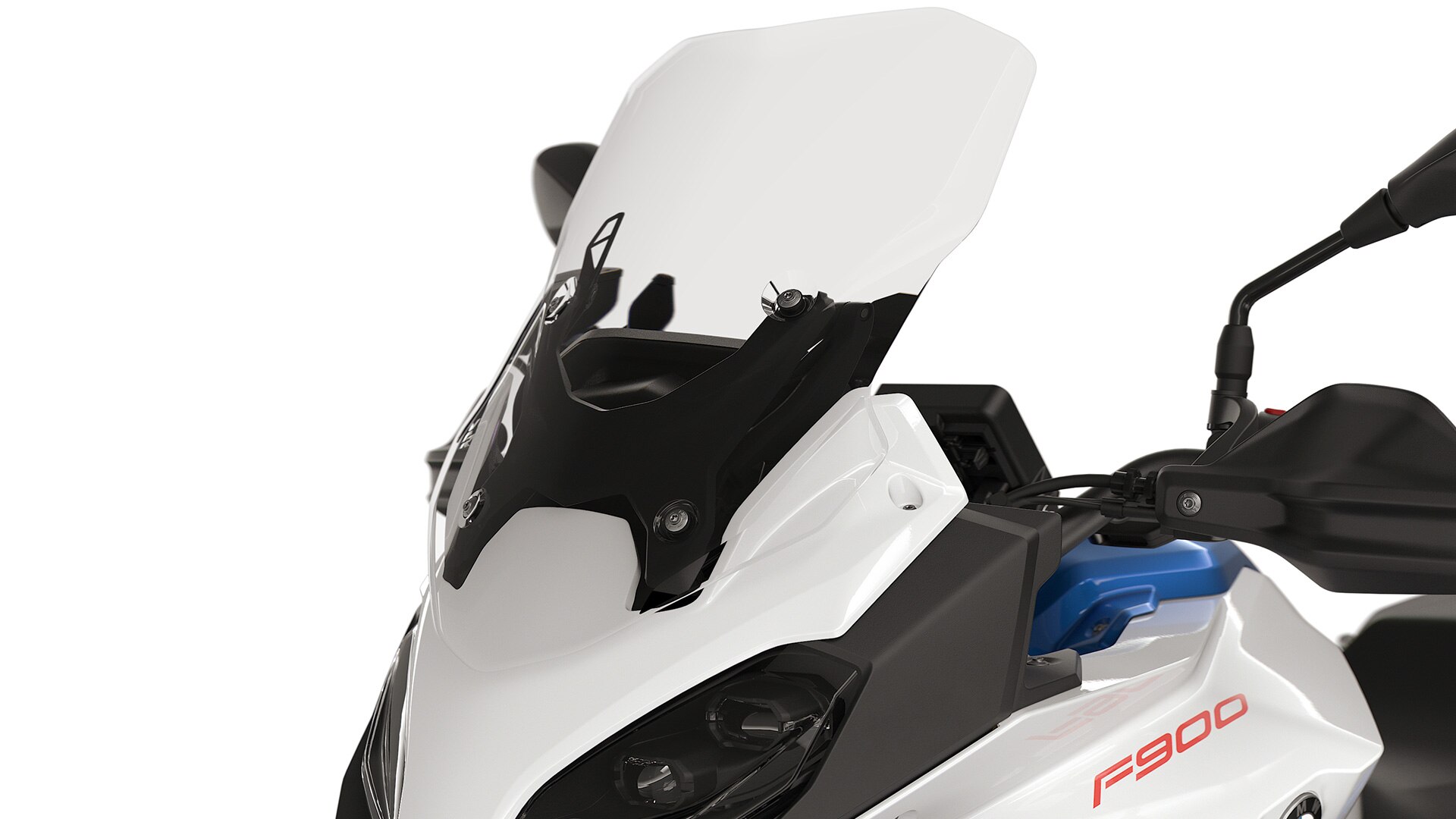 The front mask of the F 900 XR from BMW Motorrad